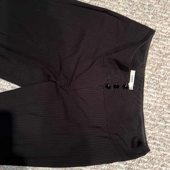 Pinstripe black dress pants, Ricki’s size 6 - Picture 2 of 5